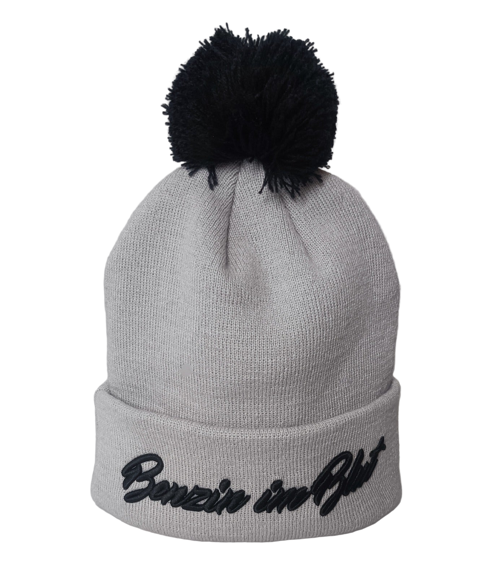 Pudelmütze "Benzin im Blut"