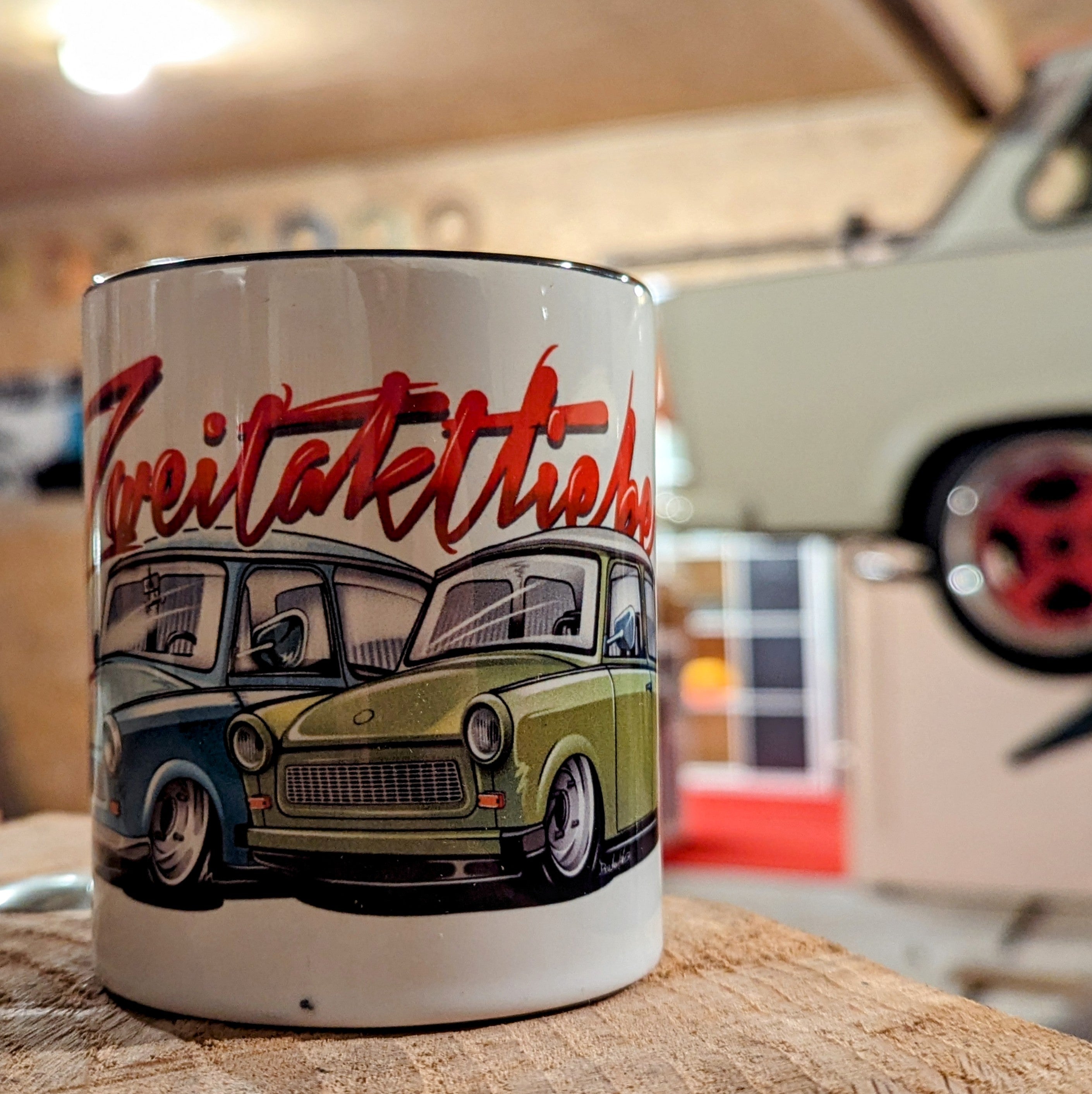 Tasse "Zweitaktliebe Trabant"