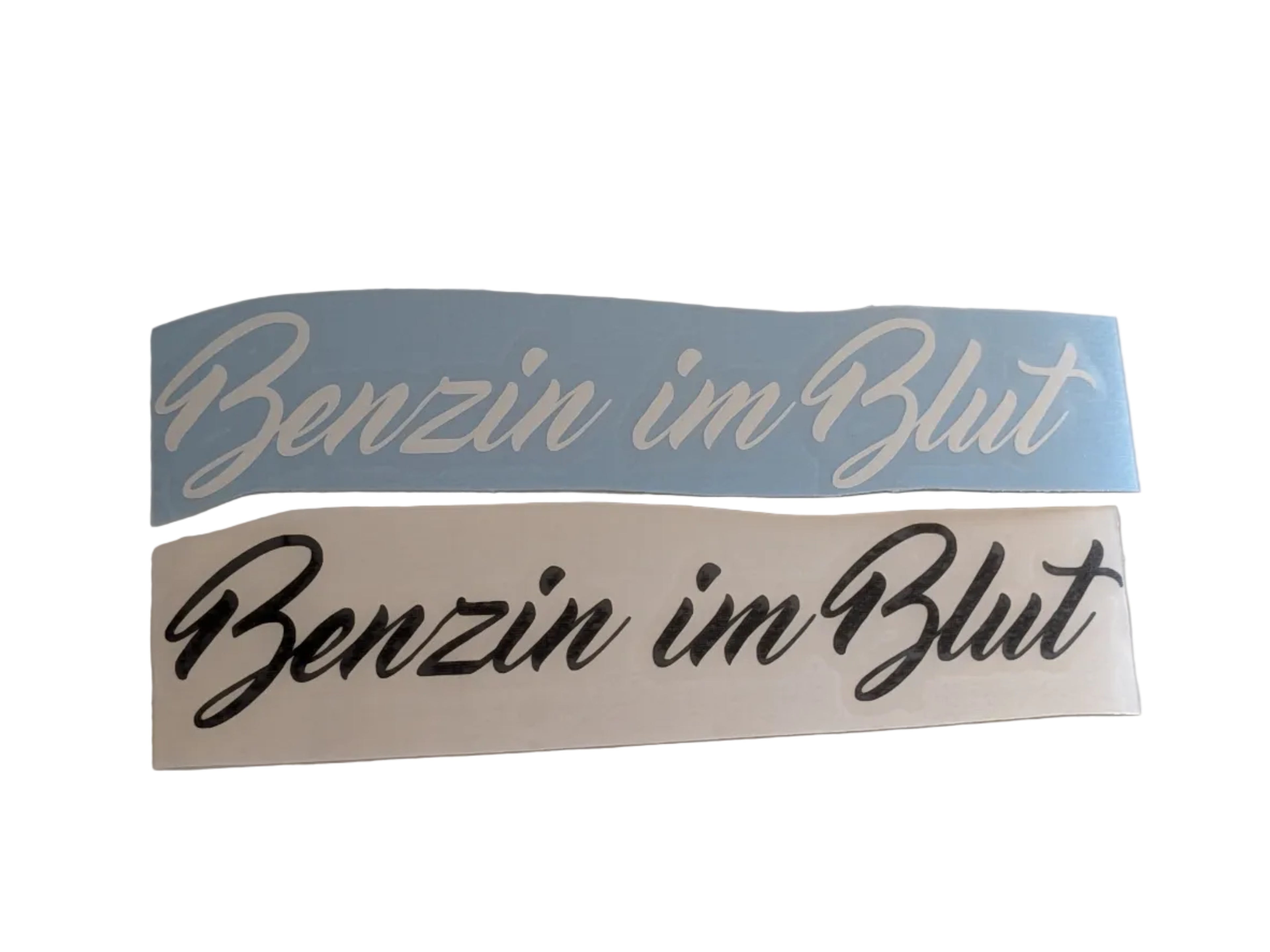 Aufkleber "Benzin im Blut"