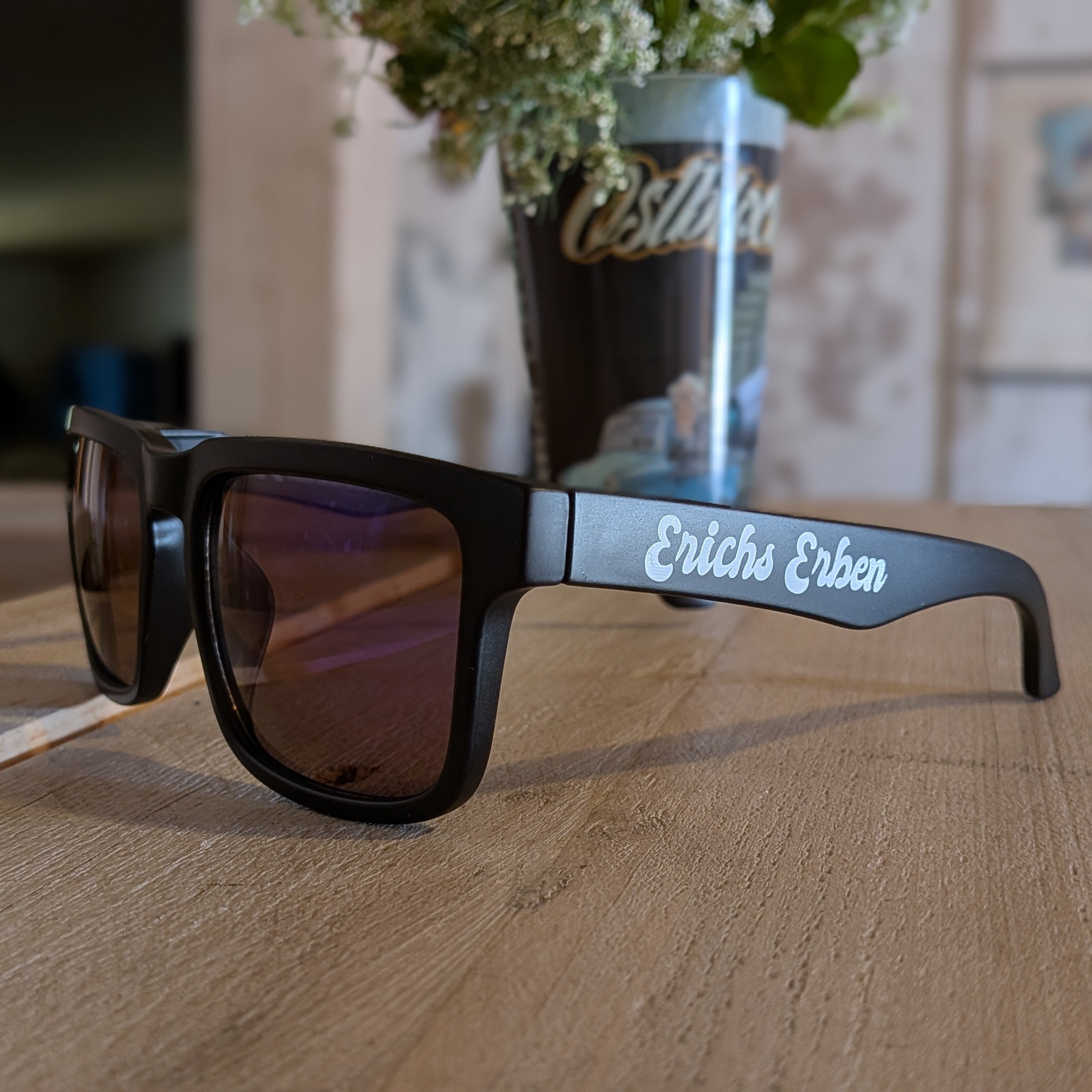 Sonnenbrille "Benzin im Blut"