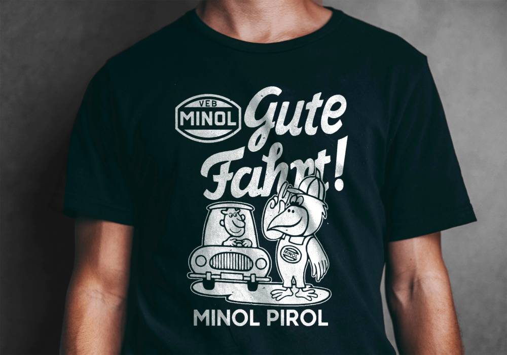 Basic Shirt "Minol-Gute Fahrt"