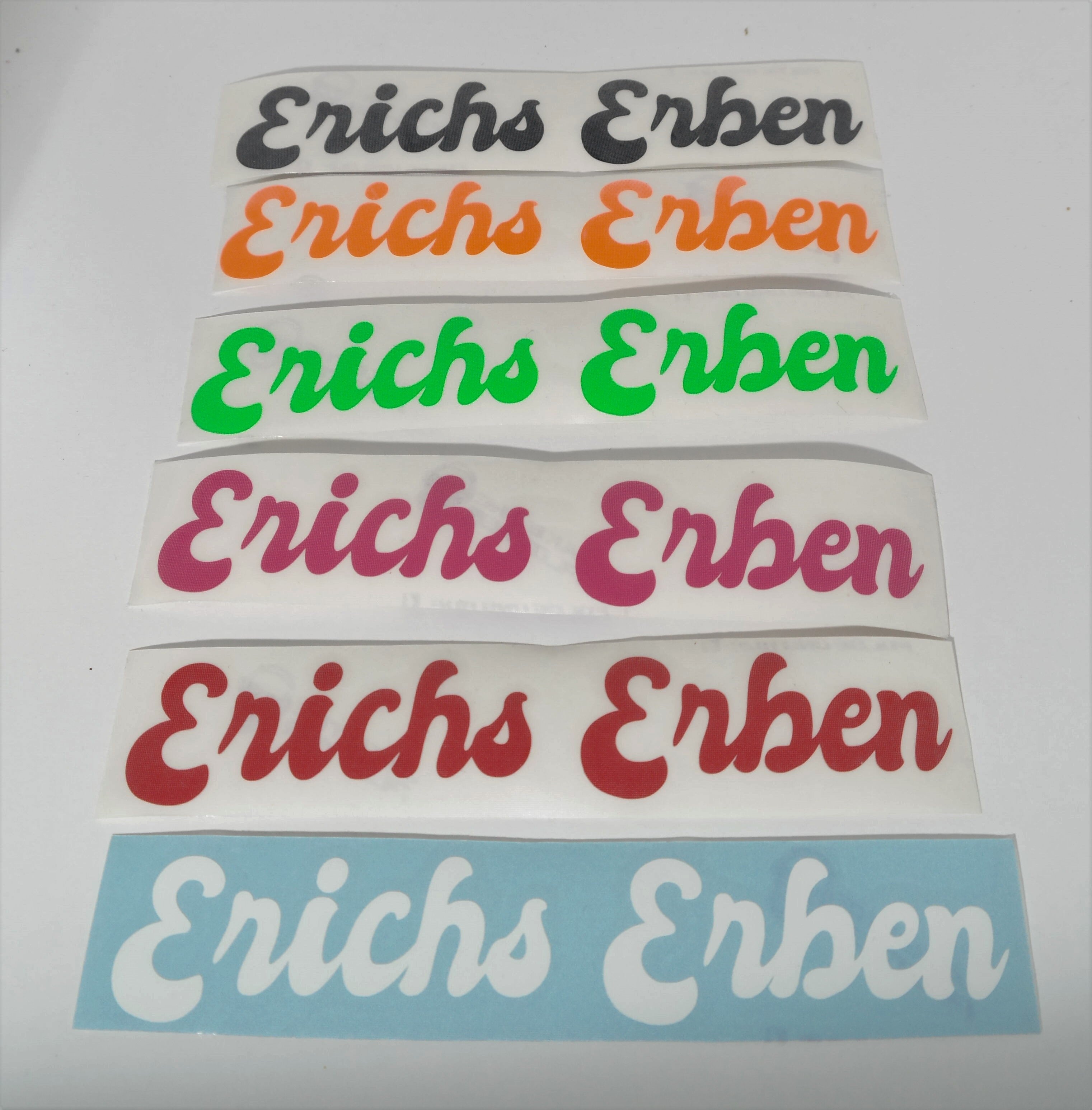 Aufkleber "Erichs Erben"