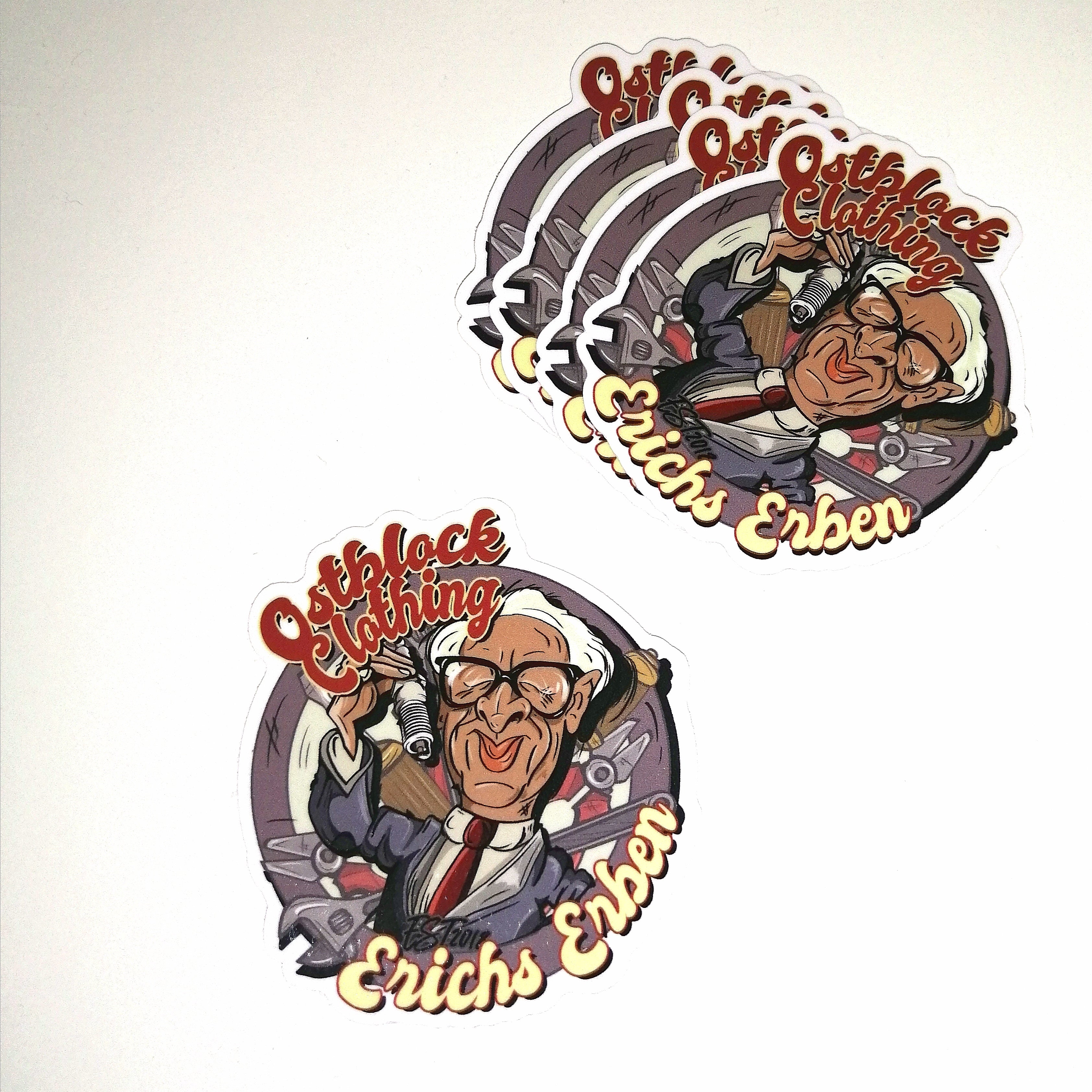 Erichs Erben Logo Sticker